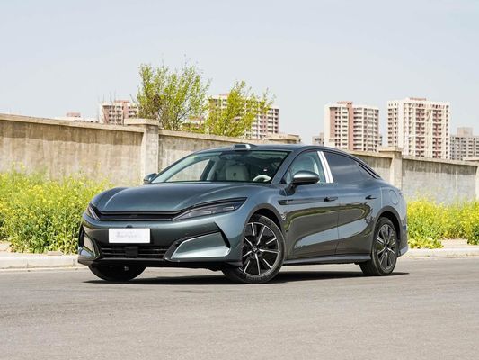 Calidad  2025 Powerful Han L BYD Electric Vehicle with Max Power 500 KW and Leather Rudder 1000V High Voltage Fast Charging fábrica