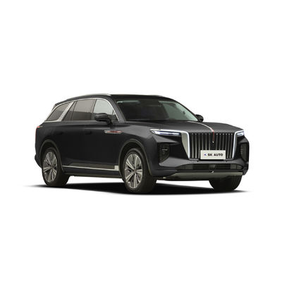 Gama larga rápida eléctrica de Seat SUV del coche 7 de la limusina de Hongqi E-HS9 para el negocio de familias