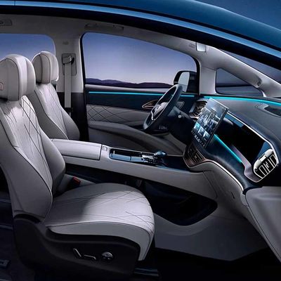 Vehículo eléctrico Denza D 9 EV de doble motor de 7 plazas de lujo confort interior Vehículo eléctrico