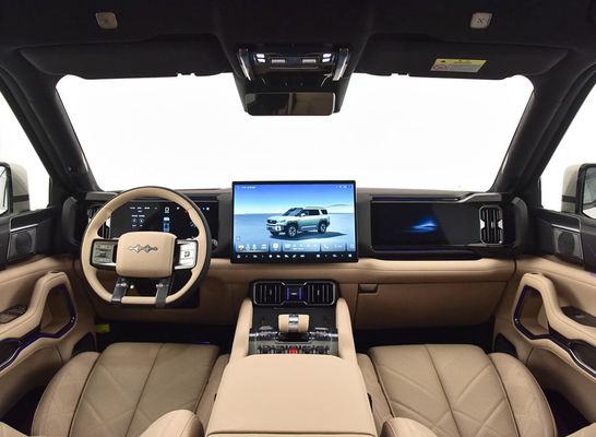 2025 cargadora rápida BYD EV Car Leopard 8 con 0,27 horas tiempo de carga 180 Km/h velocidad máxima y transmisión automática