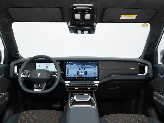 316kW de potencia del motor 2025 Automóvil EV Deepal G318 Cross Roads SUV Vehículo híbrido Carga rápida con techo solar