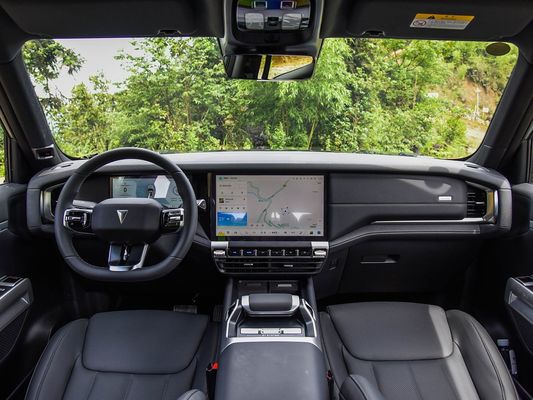 316kW de potencia del motor 2025 Automóvil EV Deepal G318 Cross Roads SUV Vehículo híbrido Carga rápida con techo solar