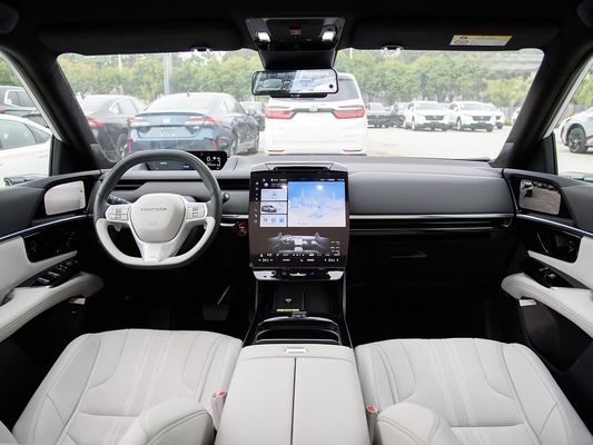 350kW de potencia del motor SUV totalmente eléctrico Honda S7 Largo alcance 650km de carga rápida EV Nueva venta caliente con techo solar para la familia